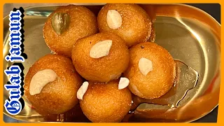 Soft & Spongy Suji Gulab Jamun Recipe| All Time Favorite 😍 | #dessert #sweet #gulabjamun