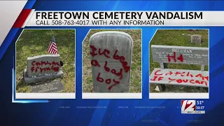 Vandals target Freetown cemetery for 2nd time, deface 34 gravestones