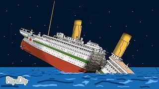 HMHS TITANIC sinking 🚢⚓ FlipaClip