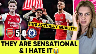 AFC Need To Be Stopped! Odegaard Incredible! Havertz Proved Me Wrong! Arsenal 5-0 Chelsea Reaction