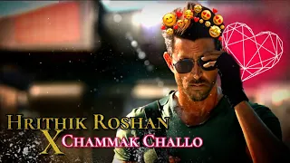 Hrithik Roshan  X  Chammak Challo Editz❤️⚡️|| Babycorn  Creation♨️
