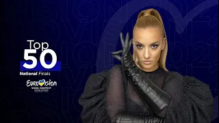 Eurovision 2023 - National Final Season: Top 50 (so far)