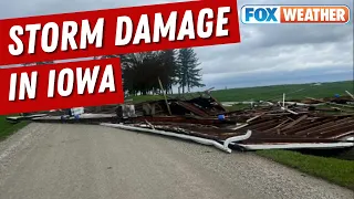 Severe Storms Ripping Across Midwest, Causes Damage In Iowa