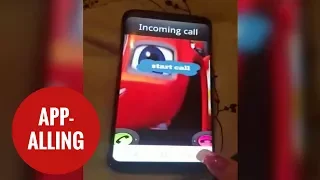 App based on a TV cartoon makes a chilling prank call