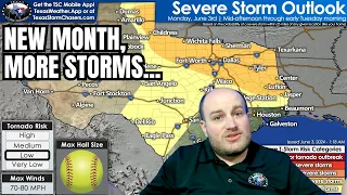 Texas Weather: Another Monday, Another Severe Storm Risk