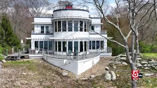 In Connecticut, peek inside a steamship-inspired riverfront house