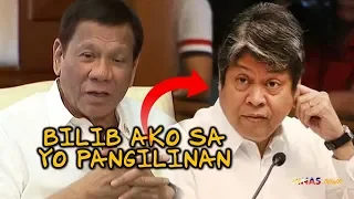 Pambubuska ni Duterte sa mataas na paghanga niya kay Pangilinan