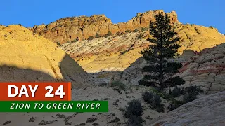 DAY 24: South "Beehive Traverse" in Capitol Reef | Zion to Green River Hike VLOG