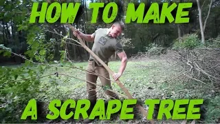 How To Make a Mock Scrape Bucks WILL USE | Bowmar Bowhunting |