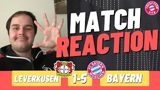 Lewandowski and Gnabry with a double!! - Bayer 04 Leverkusen 1-5 Bayern Munich - Match Reaction