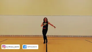 Simple Zumba Dance Fitness Choreo for "We wanna"