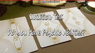 ✨️Intuition Test✨️Do You Have Psychic Abilities?