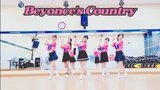 Beyonce's Country-Linedance(Demo)/High Beginner/Improver