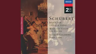 Schubert: Sonata for Arpeggione and Piano in A minor, D.821 - 2. Adagio