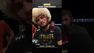 Words after the fight of Khabib Nurmagomedov(Слова после боя Хабиба Нурмагомедова)