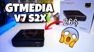 GTMedia V7 S2X, NUEVO Receptor de Satélite de LOCURA por su PRECIO | Review y Tutorial