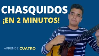 Como hacer el Chasquido, Trancado o Apagado en el cuatro | Aprende Cuatro