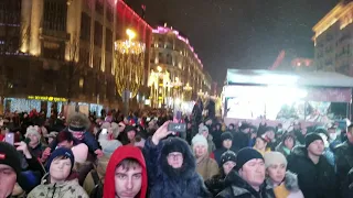 Новый год Hi-Fi "Про лето" на Тверской 31.12.18.