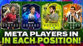 CHEAP BEST AND OVERPOWERED META  PLAYERS IN EACH POSITION ✅ | FOR ALL BUDGETS - FC 24  BEST PLAYERS