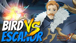 LR ESCANOR *SPEEDRUNS* THE BIRD BOSS (HRAESVELGR) FLOOR 1, 2, 3 WITHOUT MEGELLDA! | 7DS: Grand Cross