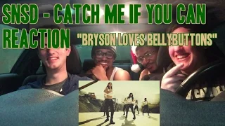SNSD - Catch Me If You Can MV Reaction (Non-Kpop Fan) "Bryson Loves Bellybuttons"