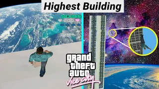 FALLING FROM THE HIGHEST BUILDING IN GTA VICE CITY!!!