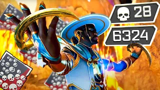 WE GOT 28 KILLS WITH SEERS NEW HEIRLOOM! - Apex Legends Spellbound Event Season 15 #seer #apex