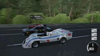FM7 Drag Race - 1,543hp Porsche 917/30 Can-Am Spyder vs Hoonicorn vs Renault R.S.17