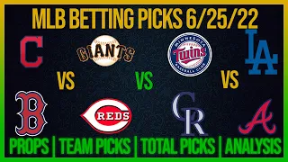 MLB Picks and Predictions Today 6/25/22 Baseball Betting Picks Free MLB Picks Today