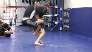 Nam Phan teaches me a lesson in BJJ