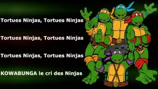 Les Tortues Ninjas - Générique - (Avec les Paroles) - Complet [HD]