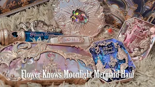 Flower Knows 🧜‍♀️Moonlight Mermaid🌙 Makeup Unboxing Haul | Palina