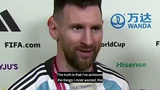 Argentina 3 - 3 (4-2) France | Lionel Messi post-match interview (English subtitles)