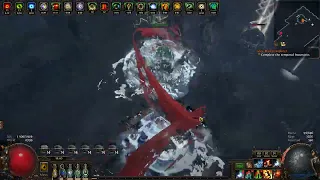 Flicker Strike Slayer build - 100% Delirious Cemetery (PoE 3.22)