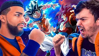 THIS GAME IS BROKEN! Gogeta vs Goku in Dragon Draft Z