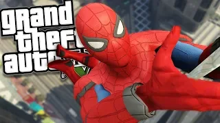 THE REAL SPIDER-MAN MOD w/ SUPER POWERS (GTA 5 PC Mods Gameplay)