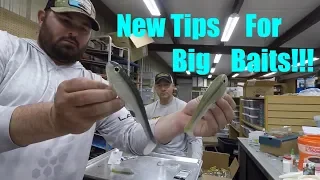 Pre-Spawn Bass Fishing Swimbait Rigging Tips