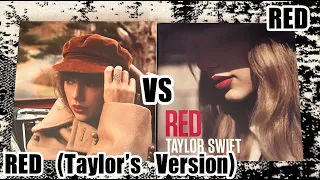 Unboxing Vinyl Album Red (2012) VS Red (Taylor's Version) - 2021 by Taylor Swift (Indonesia)