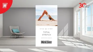 TOTAL STRETCH с Екатериной Ковпак | 15 сентября 2023 | Онлайн-тренировки World Class