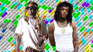 JID & Lil Wayne, Just In Time | Rhyme Scheme Highlighted