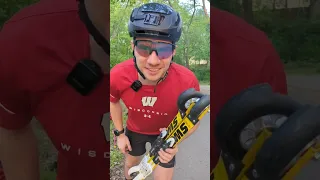 How to Stop on Rollerskis