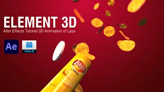 After Effects Tutorial | Lays Animation | Element 3D