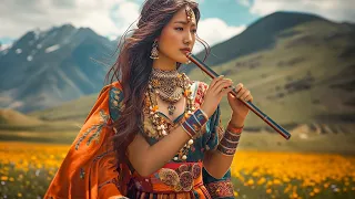 End Negative Thoughts With Sound Of Tibetan Flute |Eliminate Stress And Calm The Mind, Stress Relief