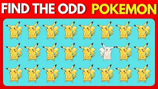 FIND THE ODD ONE OUT - POKEMON EDITION 🕵️‍♂️🔍 Odd One Out QUIZ 👀 Spot The Difference! 🎮 🌟