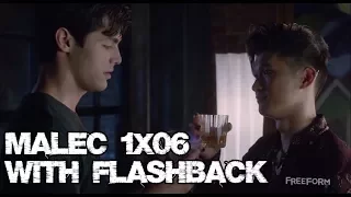 Shadowhunters 1x06 - Malec scene (with flashback from 2x18)