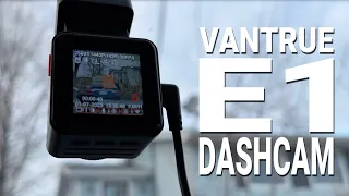 Vantrue Element 1 E1 Dash Cam | Unboxing, Setup and Review w/Footage