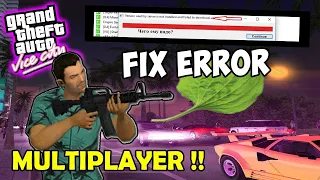 КАК УСТАНОВИТЬ MULTIPLAYER GTA VICE CITY!? FIX