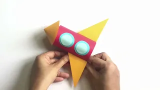 How to Make a Paper Rocket - Toilet Paper Roll Craft