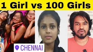 CHENNAI - 100 Girls vs 1 Girl | Tamil News | Madan Gowri | MG
