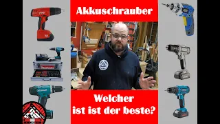 Ich habe 7 Akkuschrauber - Welcher ist der beste?